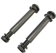 Elliptical Replacement Parts,Set of 2 Sturdy Black Bolts for Elliptical Machine | Sports Equipment Fastener, Indoor Bike Hardware Set for Women & Men Sports