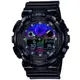 【聊聊甜甜價】CASIO G-SHOCK 虛擬彩虹雙顯腕錶 GA-100RGB-1A