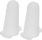 PHENOFICE 2pcs Silicone Cake Piping Tip Covers Flexible Decorating Tip Protectors Prevent Drying for Nozzle for Cake Baking Decorating Present for Baking Enthusiasts