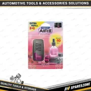 Aire Aromate Air Refresher Vent Clip with Extra Refill - Sweet Candy Scented Oil