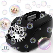 Bubble Machine Automatic Bubble Blower, 5000+ Bubbles Per Minute with 2 Speeds