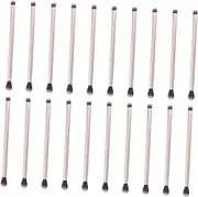 Ipetboom 20Pcs Double Ended Eyeshadow Makeup Brushes Versatile Blending Application Tools for Eye Makeup Elegant Finish for Beauty Enthusiasts