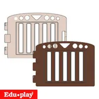 在飛比找蝦皮購物優惠-Edu-play韓國製遊戲圍欄補充片2入 咖啡色+米白色 6