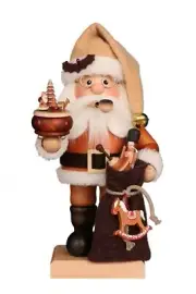 New in Box - Ulbricht Natural Santa Claus - German Smoker Incense Burner 1-200