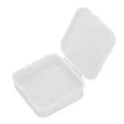 24pcs Mini Clear Jewelry Box Transparent Small Plastic Storage Container .
