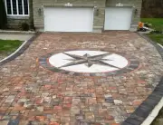 8 Paver Molds Make 100s Opus Ramano Pattern Thick Driveway Pavers, Fast USA Ship