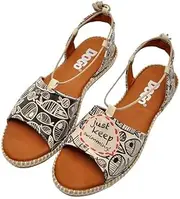 [DOGO] Hazel Women's Sandals - Just Keep Swimming - Vegan Women's Summer Sandals