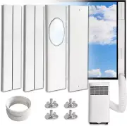 JEACENT Portable AC Window Vent Kit - Complete Air Conditioner Window Kit, Adjus