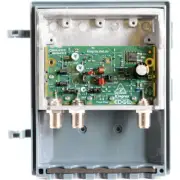 Kingray UHF-VHF 43dB 4G LTE Shielded Weatherproof F Type Masthead Amplifier