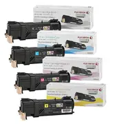 Genuine 4 Pack Fuji Xerox CT201632-CT201635 Toner Cartridges Docuprint CM305df [1BK,1C,1Y,1M]