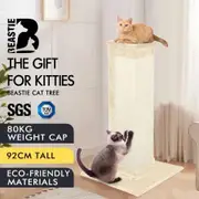 BEASTIE Cat Tree Scratcher Tower Scratching Post Condo House Furniture Wood 92cm