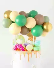 Enchanted Forest Balloon Cake Topper | DIY Cake Garland Kit | Mini Party