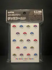 Pokemon Center Monster Ball Pokeball 64 Sleeves Japan Deck [New]