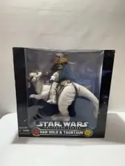 VINTAGE STAR WARS COLLECTOR SERIES HAN SOLO & TAUNTAUN 12" 1997 KENNER NEW