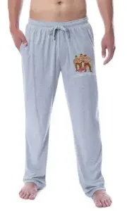 A Christmas Story Mens' Movie Logo Black Bart Gang Sleep Pajama Pants