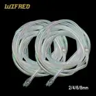 Pearlescent Braid Mylar Tubing Tying Materials Round Holographic Cord Fish Fly