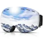 Ski Goggles Men Women Snowboard Goggles Over Glasses OTG Anti Fog Snow Goggle...