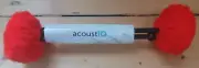 RED AcoustIQ Tenor Drum Sticks Mallets Pipe and Marching Band Drumming