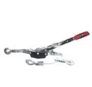4 TON 3 HOOK COME A LONG WINCH HOIST HAND CABLE PULLER Winches Come Alongs Tools