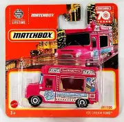 Matchbox Short Card Ice Cream King Truck Mattel Diecast Vehicle