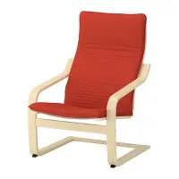 在飛比找Yahoo!奇摩拍賣優惠-【亮菁菁】IKEA．POANG扶手椅 (椅框+椅墊)紅色，黑