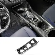 Rifoda for C-HR ABS Carbon Fiber Accessories Center Console Gear Shift Panel Cover Fit for Toyota CHR 2018 2019 2020 2021 2022 Gear Shift Knob Trim Interior Decoration(Carbon Fiber)