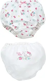 [Sanrio] Kids Quilted Shorts, Cotton, Set of 2 Names, 2 Patterns for Kids