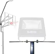 Skywin Metal Stands with LED Lights for Basketball Hoop and Backboard - Basketball Hoop, Outdoor In-Ground with LED Basketball Rim Light