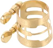 GOOHOCHY Alto Saxophone Clip Adjustable Sax Clip for Optimal Protection and Connection Stylish Design for Professionals and Beginners Durable Mouthpiece Accessory