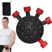 Ancsttu Grip Trainer, Finger Exerciser Ball, Adjustable Resistance Grip Forearm Trainer Finger Exerciser for Workout