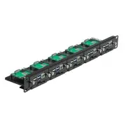 19" 1U Rackmount for Raspberry Pi, SSD Bracket for Any 2.5" SSDs, Hold Up to