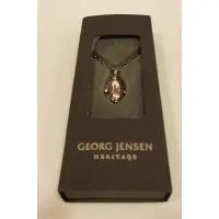 在飛比找蝦皮購物優惠-GEORG JENSEN年度項鍊～2004年銀石項鍊925S