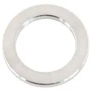 Aeroflow M10 Small Titanium Flat Washer14.9 O.D X 10.1 Id 1.6mm Thick - AF3503-0001