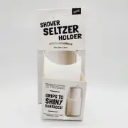 30 Watt Shower Seltzer Drink Holder Fits Slim Cans Get Buzzed In Shower! White