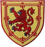 [EmbTao] Scotland Coat of Arms Embroidered Emblem Cross Lion Shield Iron On Sew On Patch