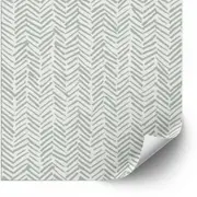 [Namly Design] Tiles Sticker - Herringbone Decals / Green / 24 pcs