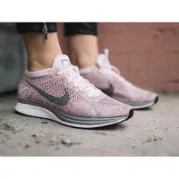 在飛比找Yahoo!奇摩拍賣優惠-NIKE FLYKNIT RACER 雪花 編織 粉色 紫粉