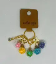 Handmade Stitch Markers Clasp 5 Pcs Knitting Crochet Mini Ornaments Crafts