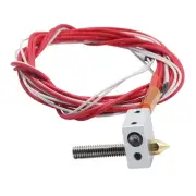 3D Printer MK8 Assembled Extruder Hotend 1.75mm to 0.4mm Nozzle Heating Block I
