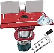Router Table Insert Plate for Woodworking And Carpentry Tools, Red