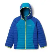Brand new size XS 6/7 Girl's Columbia Powder Lite Hooded Jacket Lapis Blue Fjord