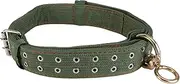 Cabilock Cattle Collar Cow Neck Strap Thick Canvas Cow Collar Adjustable Horse Collar Goat Neck Strap Necklace for Farm Animals Pets