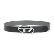 [Diesel] Diesel-B-1 Dr Reversible Belt With Logo-Donna 80 CM