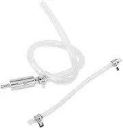 Alipis Motorcycle Brake Oil Fueling Kit Set Brake Fluid Bleeder Hose Internal Valves for Efficient Bleeding