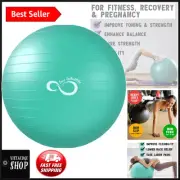 Professional Anti-Burst Exercise Ball 55cm-95cm for Stability & Core Strength