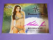 2015 Benchwarmer MELISSA RISO Treasure Chest Pink Autograph Variant/25 Playboy