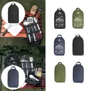Camping Utensils Storage Bag Portable Lightweight Storage Tableware Carrier Tote