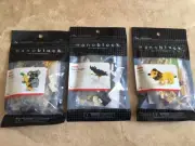 Nanoblock - Koala, Bald Eagle, Lion - Pack of 3 micro-sized building blocks