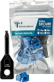 T3 Innovation SDRJ45P Smart Datalock RJ45 Plug 10-Piece Set