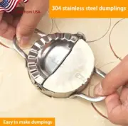 Stainless Steel Dough Press Maker Dumpling Pie Ravioli Making Mold Mould Tools
